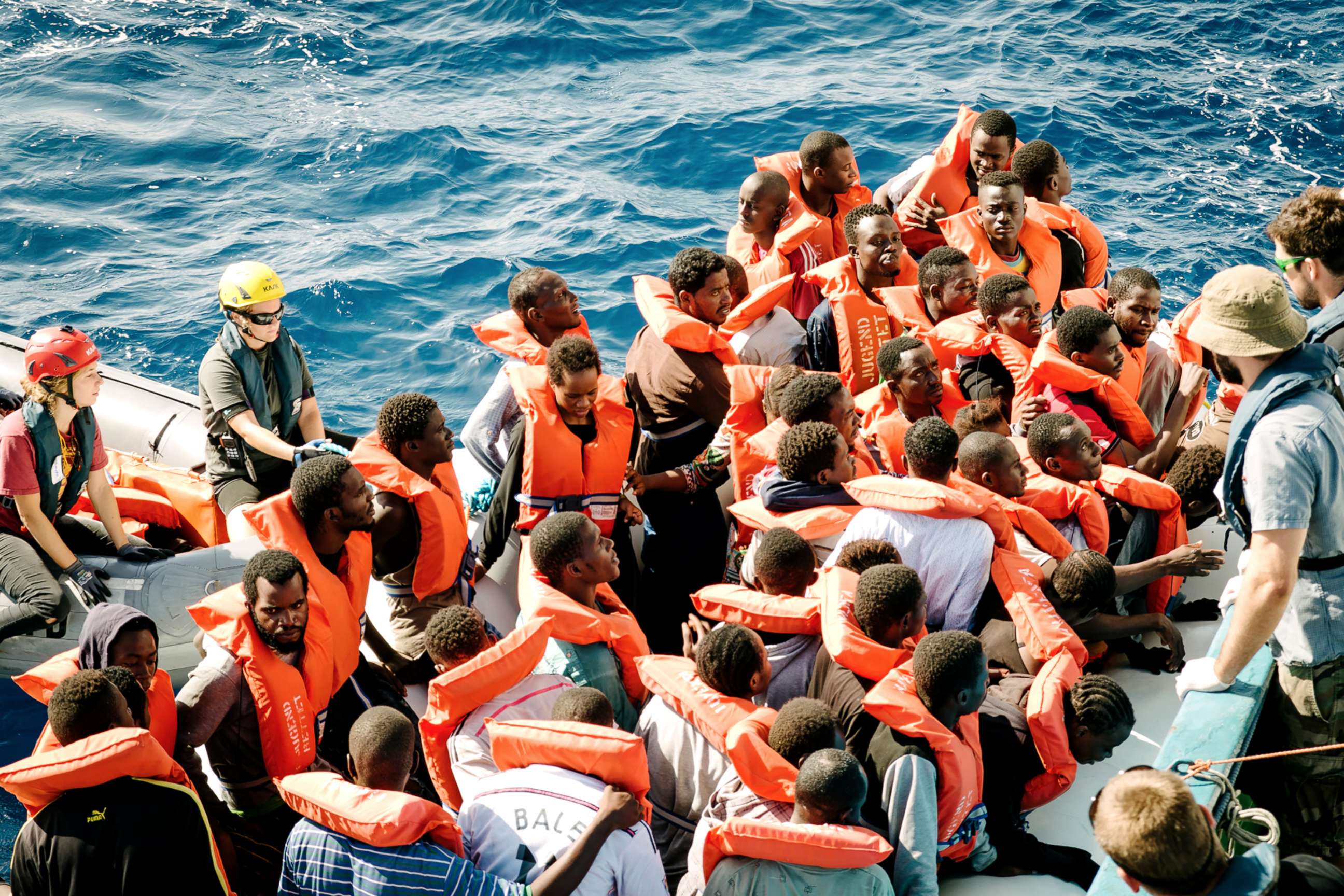 PHOTO: The Iuventa and its crew of volunteers rescued 14,000 people until it was seized by Italian authorities in 2017.