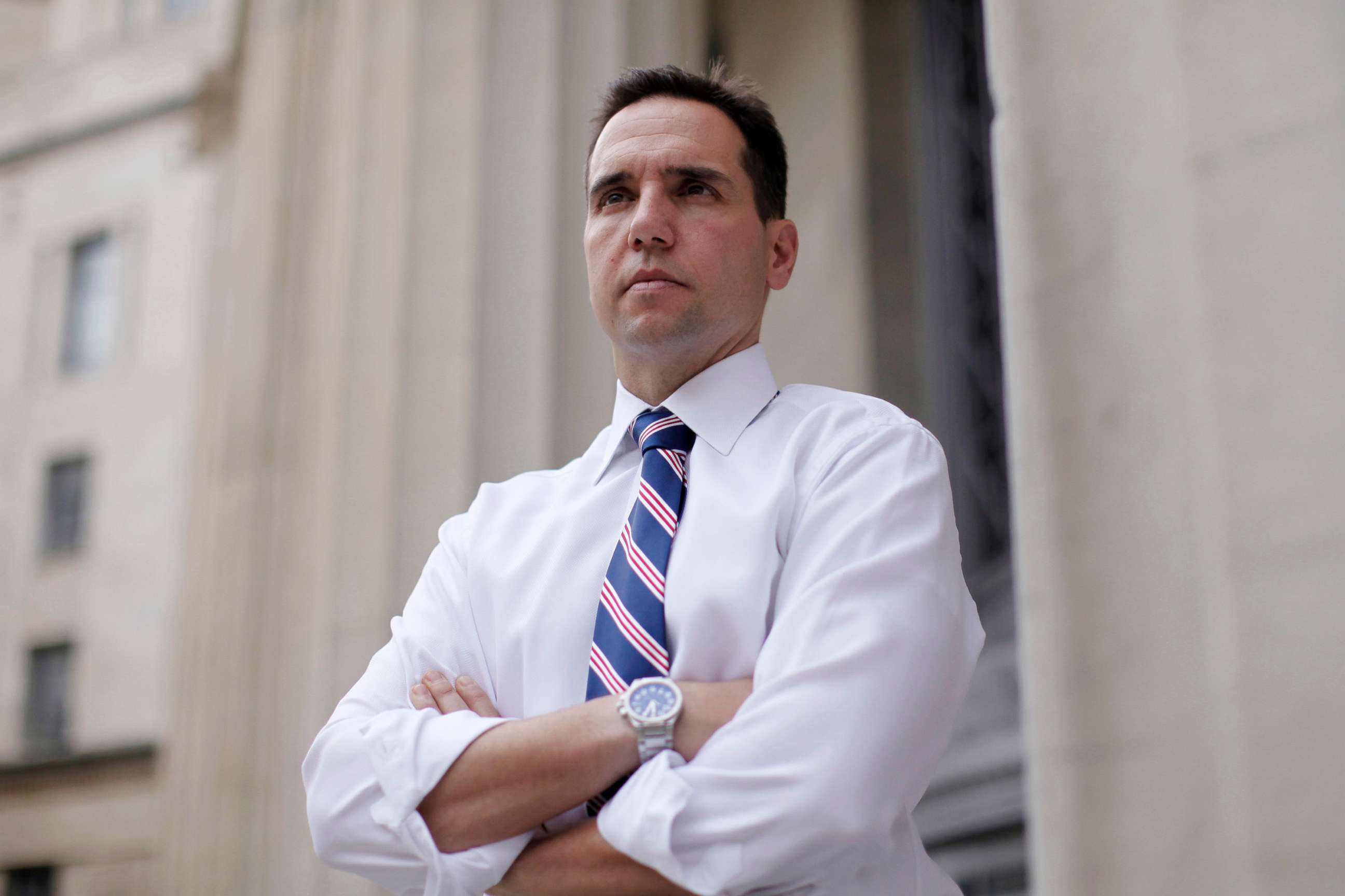 PHOTO: Jack Smith, then the Department of Justice's chief of the Public Integrity Section, poses for photo at the Department of Justice in Washington, D.C., Aug. 24, 2010. 