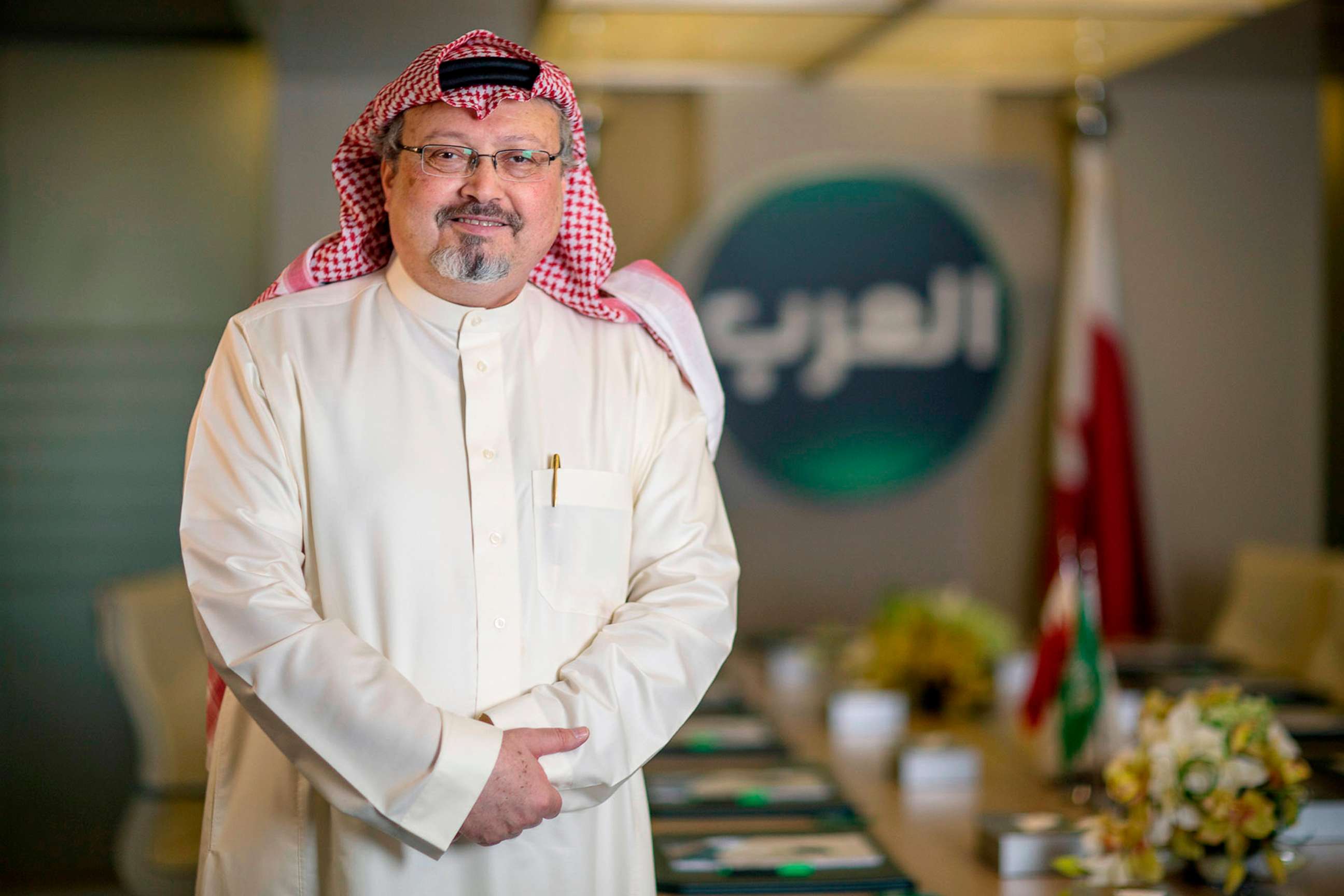 PHOTO: Saudi journalist Jamal Khashoggi in photo from 2014, was killed in Istanbul on Oct. 2, 2018.