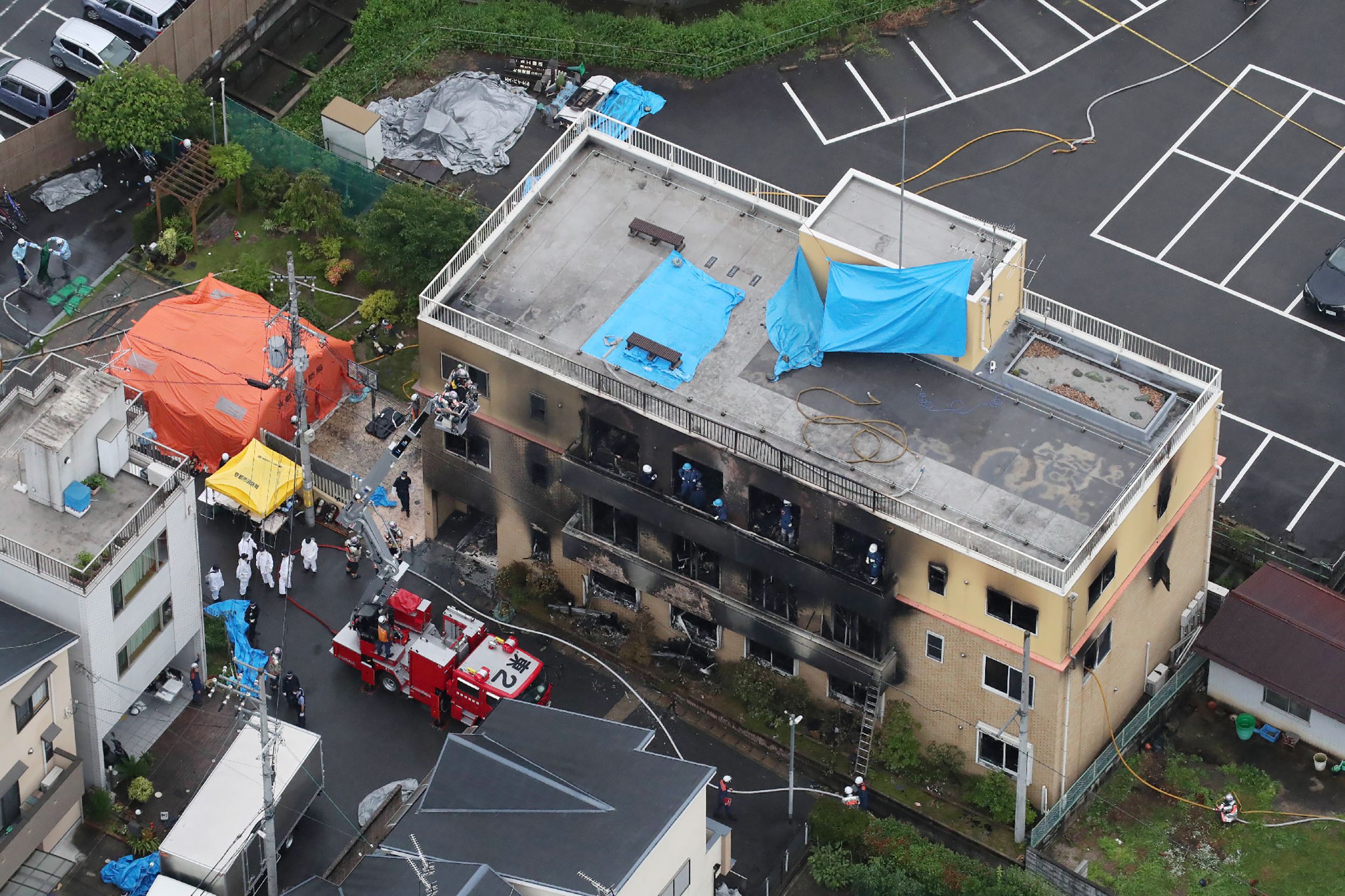 Massive fire at Kyoto animation studio kills at least 33, Japanese  authorities say - ABC News