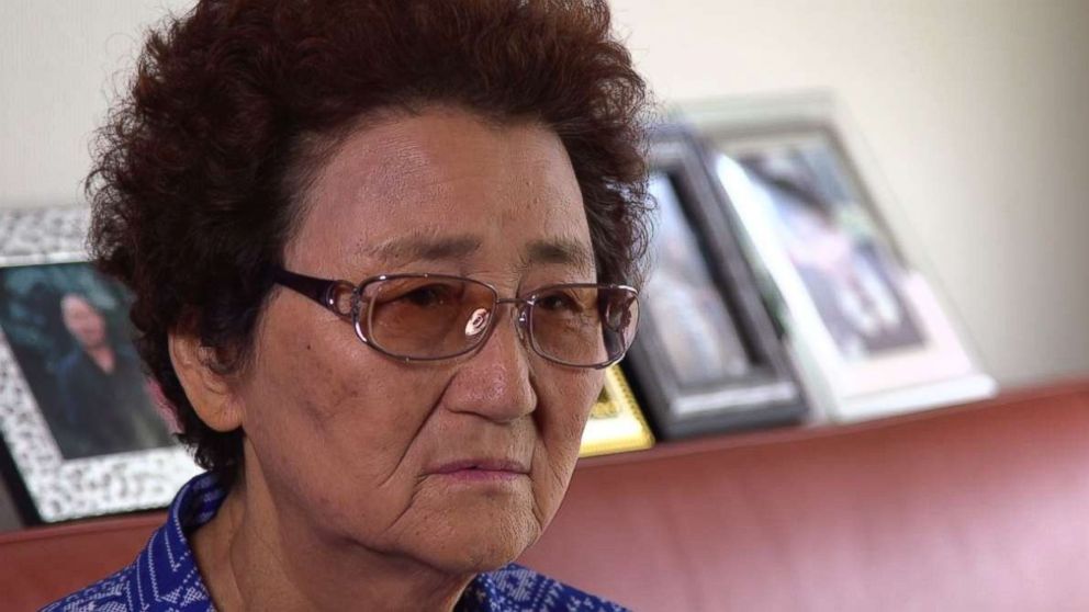 Jeong Hak Soon, 81, is scheduled to meet her older brother’s wife and son on Monday, Aug. 20, 2018, at the reunion area at Mount Kumgang in North Korea.