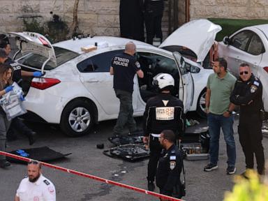 Israel-Gaza live updates: 3 injured in 'ramming terror attack' in Jerusalem