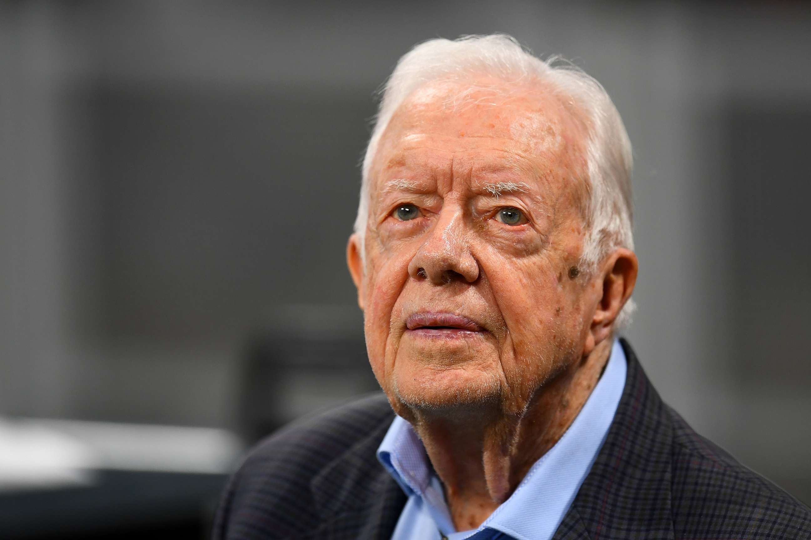 PHOTO: In this Sept. 30, 2018, file photo, former president Jimmy Carter attends an event in Atlanta.