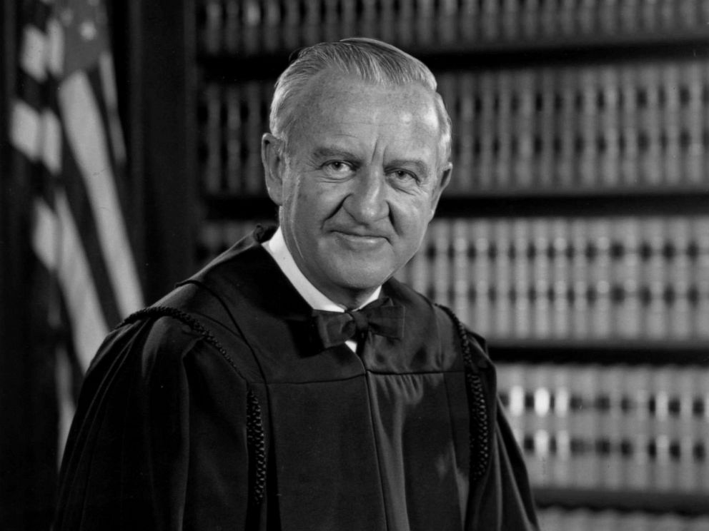 PHOTO: Justice John Paul Stevens is seen in his chambers in this undated photo.