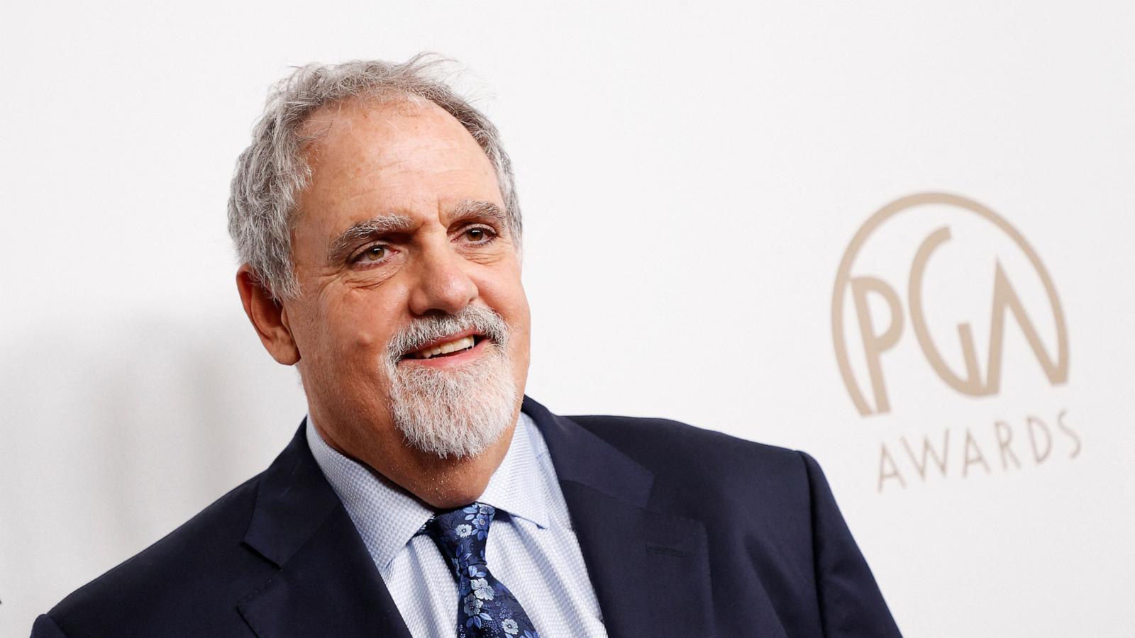 PHOTO: Producer Jon Landau arrives for the 34th Annual Producers Guild Awards (PGA) at the Beverly Hilton in Beverly Hills, Calif., on Feb. 25, 2023.