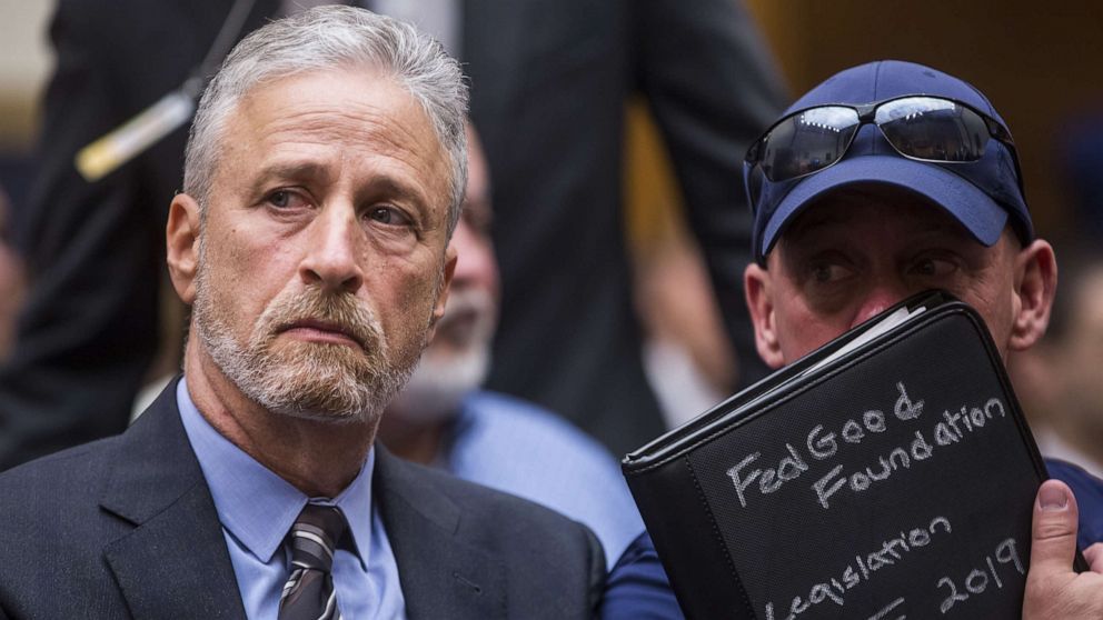 An angry Jon Stewart demands Congress compensate 9/11 responders ABC News