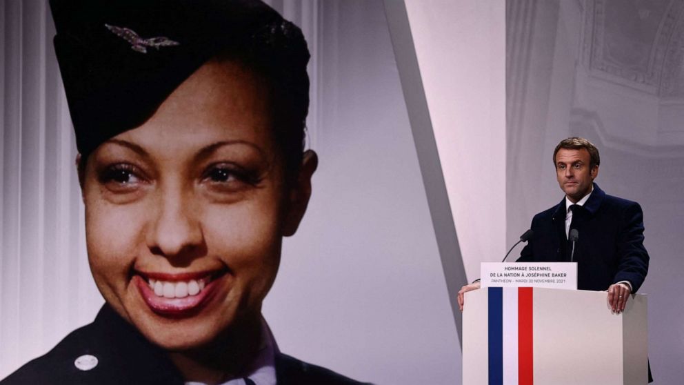 VIDEO: Artist, activist and anti-Nazi spy Josephine Baker honored at France's Pantheon