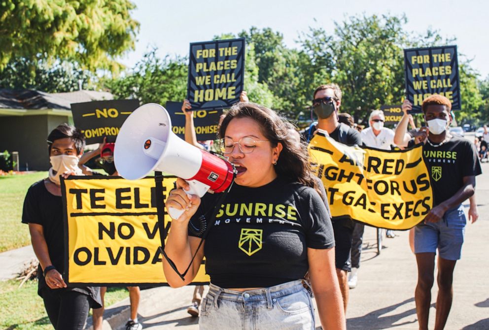 PHOTO: Julia Paramo os a Sunrise Movement activist.