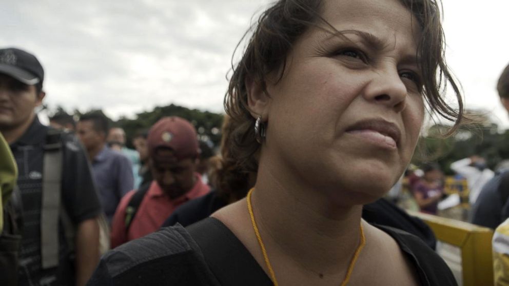 PHOTO: Karen Hurtado is one of hundreds of thousands of Venezuelans leaving misery in their country in hopes for a better life abroad.