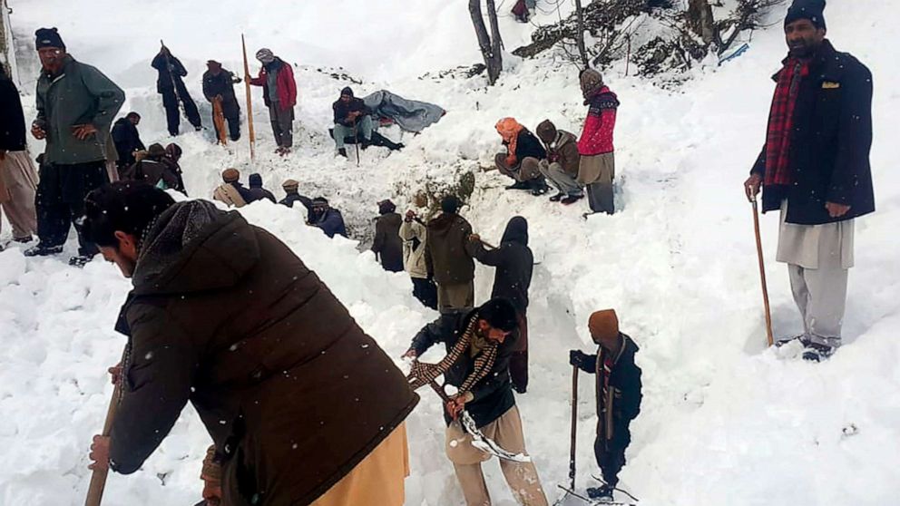 Avalanches kill at least 76 in Kashmir