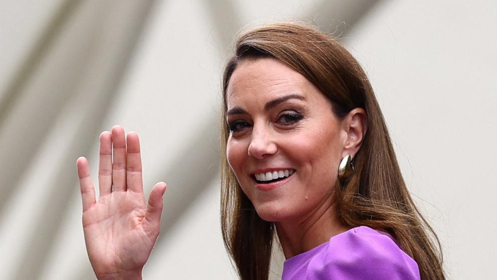 PHOTO: Britain's Catherine, Princess of Wales is seen before the men's singles final at Wimbledon, July 14, 2024.