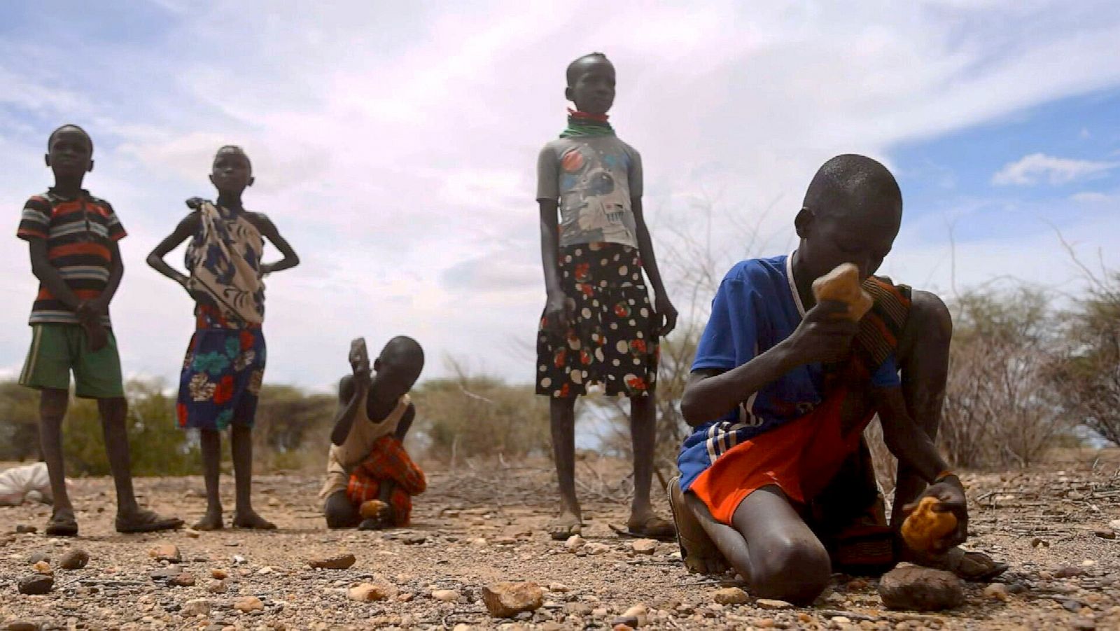 World hunger in east africa