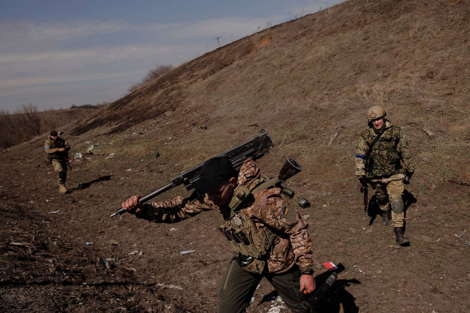 Фотографии боев на украине