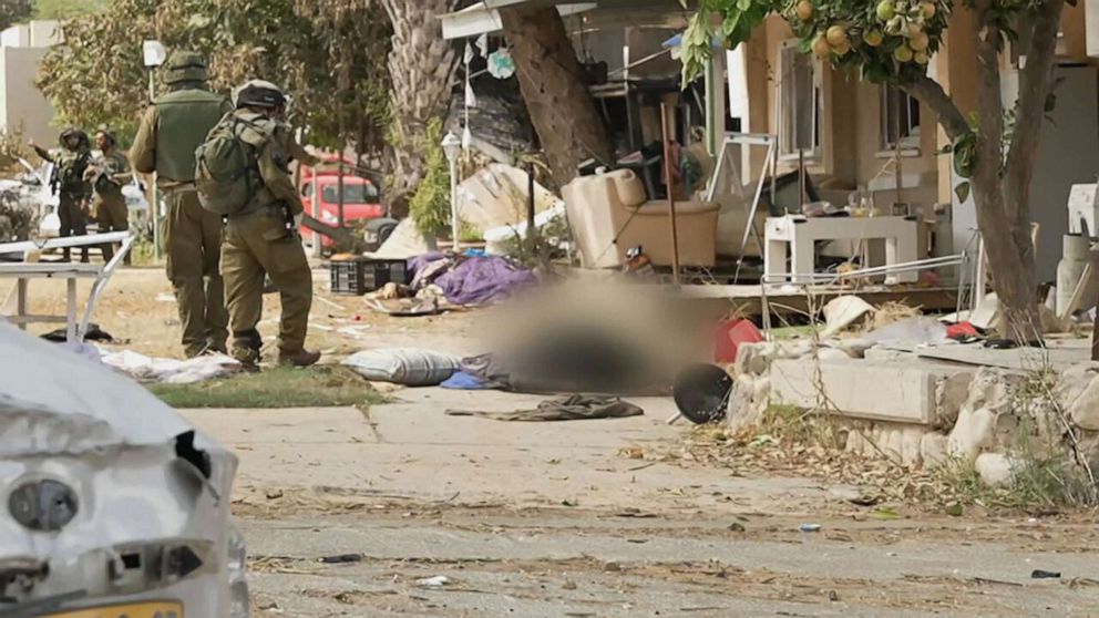 Scene Of A Massacre Inside Israeli Kibbutz Decimated By Hamas