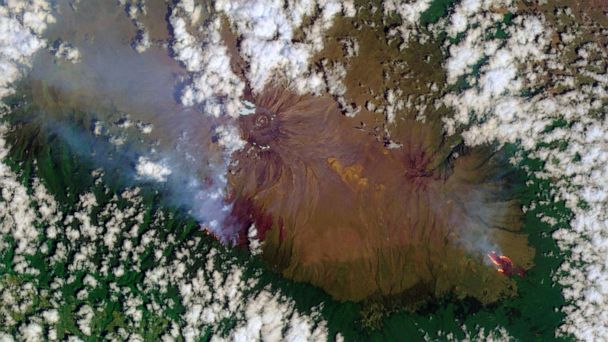 Mount Kilimanjaro fires largely contained