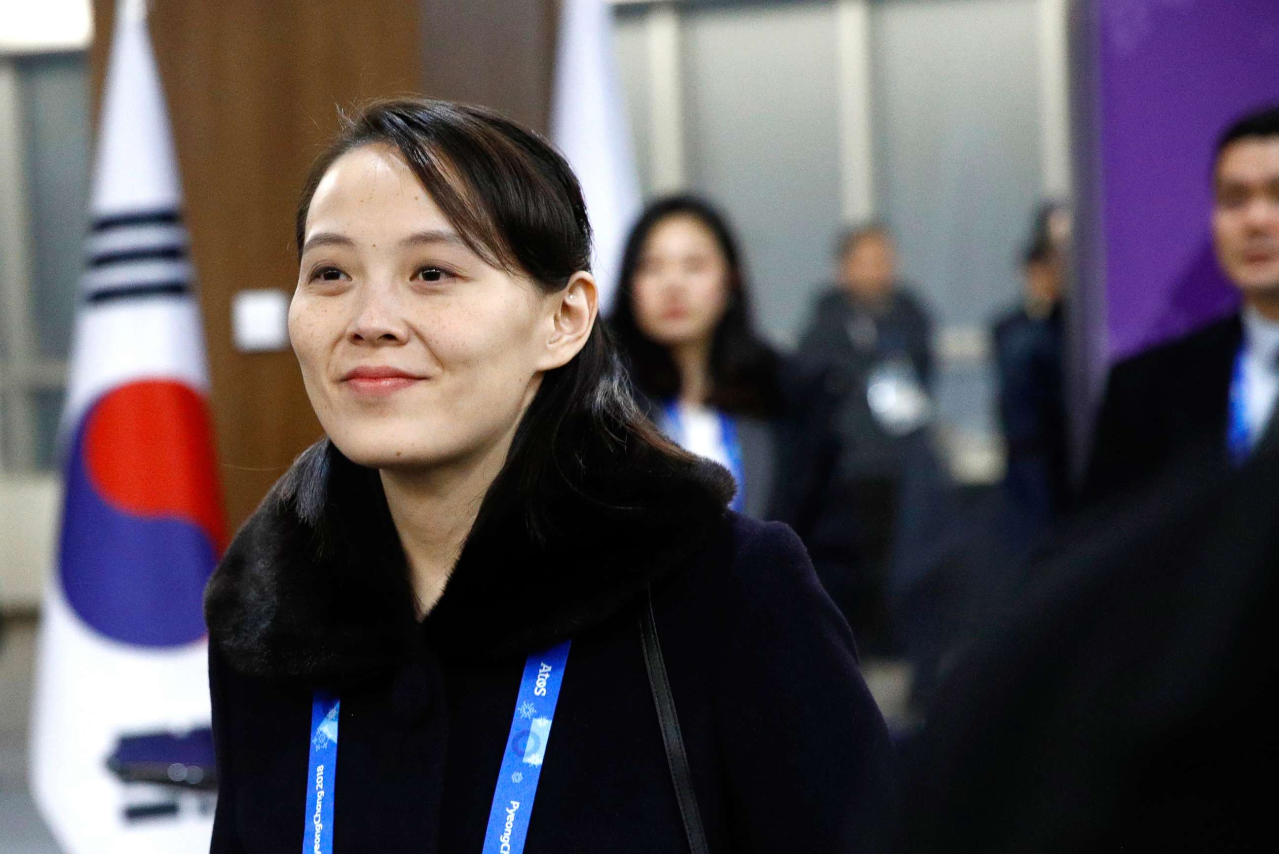 PHOTO: In this file photo, North Korea's Kim Jong Un's sister Kim Yo Jong arrives for the opening ceremony of the Pyeongchang 2018 Winter Olympic Games at the Pyeongchang Stadium, Feb. 9, 2018.