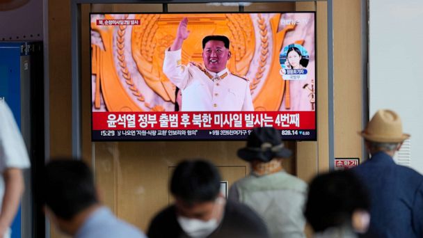 Pyongyang fires 2 cruise missiles as South Korean president marks 100th day in office