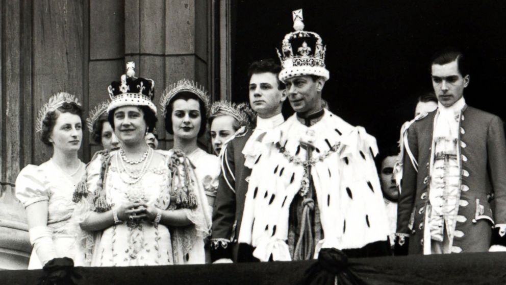PHOTO: Britain's Queen Elizabeth and King George VI are seen on the balcony of London's Buckingham Palace,  following their coronation on May 12, 1937. 
