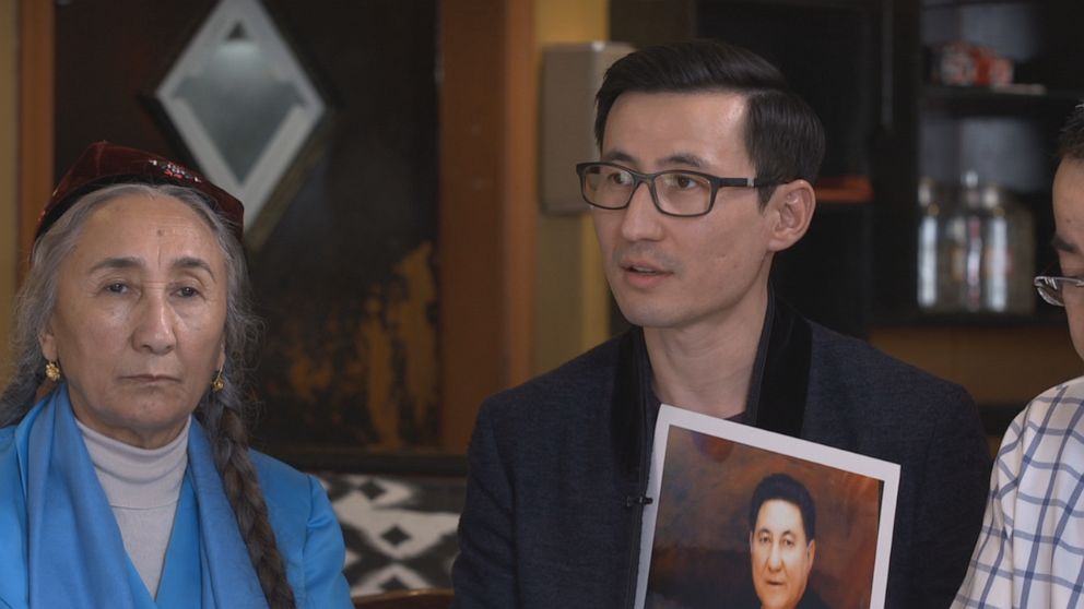 PHOTO: “He sent me a message from WeChat,” Kuzzat Altay told ABC News, recalling the last conversation he had with his father. “He said, ‘son, they are taking me.’”