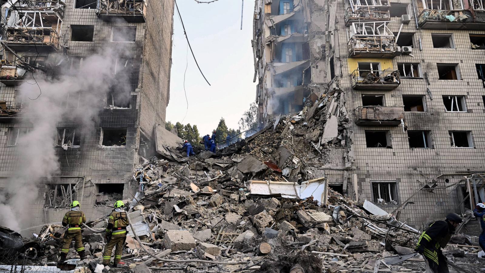 14 dead in overnight Russian attack on Kyiv, General Staff says