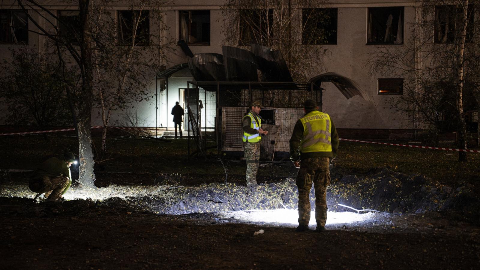 1 dead, 15 injured as Russia strikes university and surrounding area in Kyiv