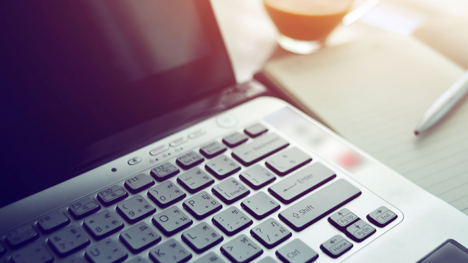 PHOTO: Close up of a computer in this undated stock photo.