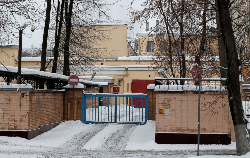 PHOTO: A general view shows the pre-trial detention centre Lefortovo, where former U.S. Marine Paul Whelan is reportedly held in custody in Moscow, Russia, Jan. 3, 2019. 