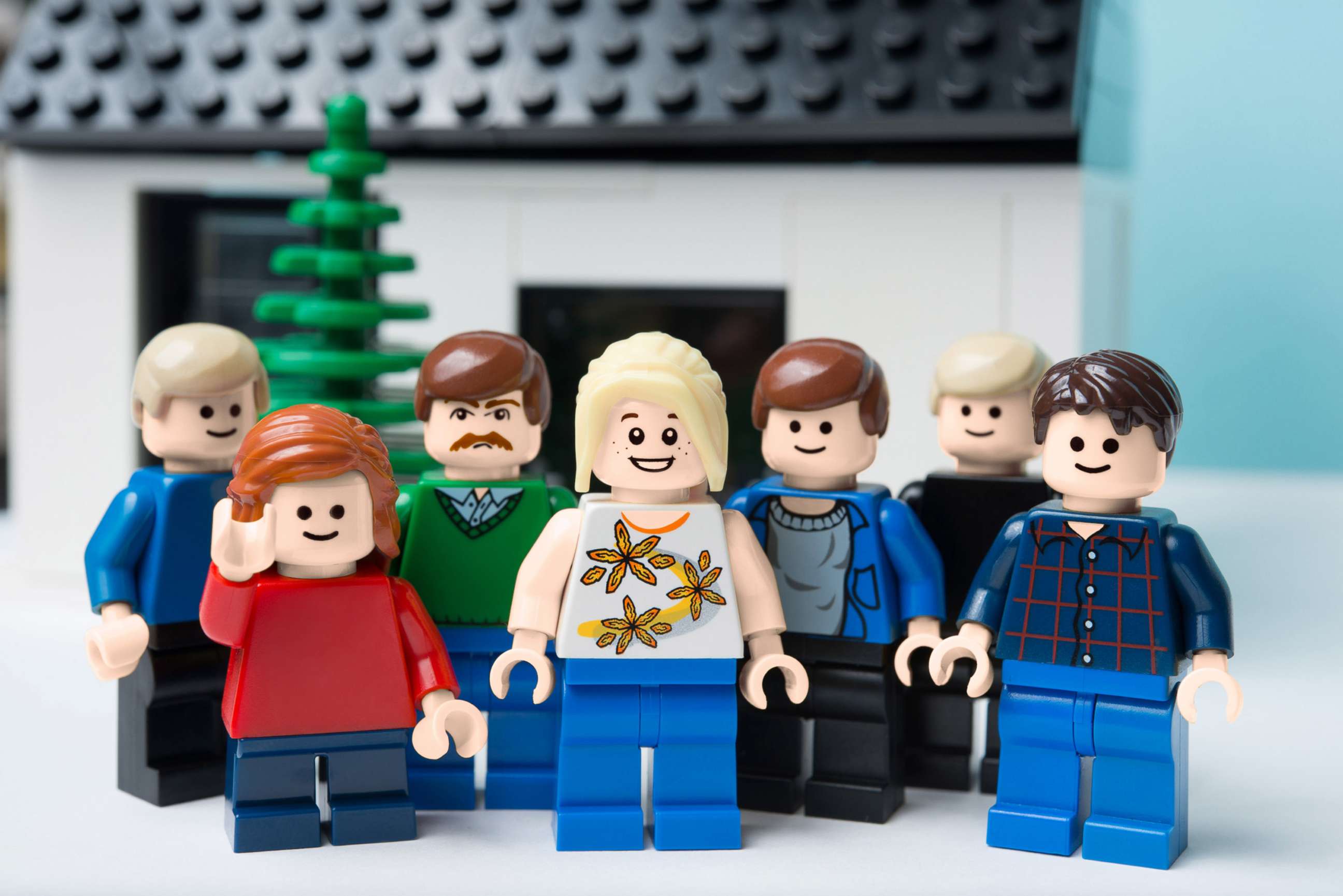 PHOTO: Lego minfigures are posed for a photograph on Aug. 12, 2012.
