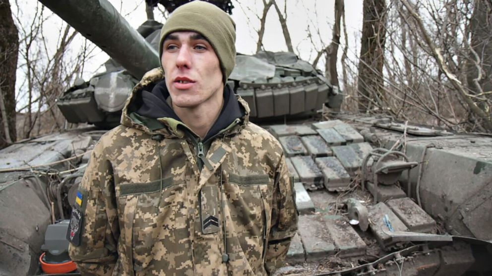 PHOTO: Ukrainian tank commander Ihor Levchenko.