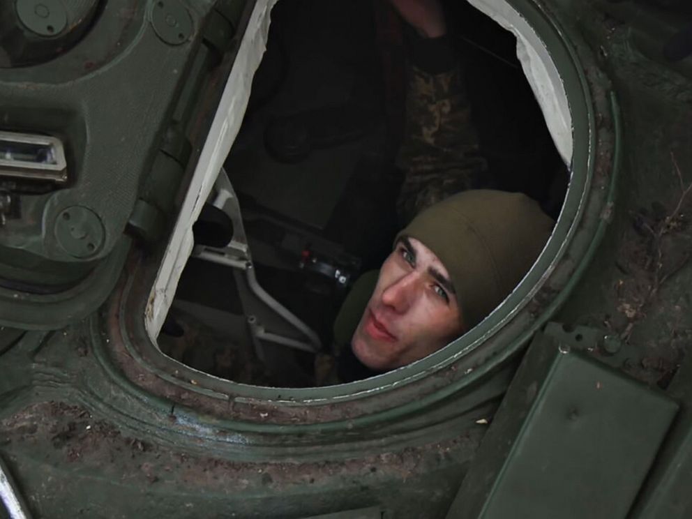 PHOTO: Ukrainian tank commander Ihor Levchenko.