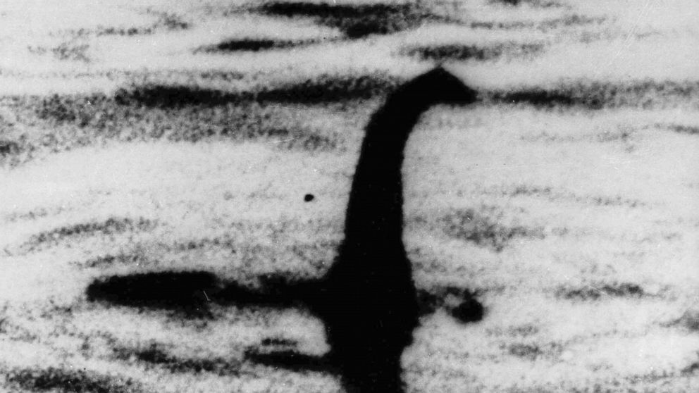 PHOTO: This undated file photo shows a shadowy shape that some people say is a the Loch Ness monster in Scotland.