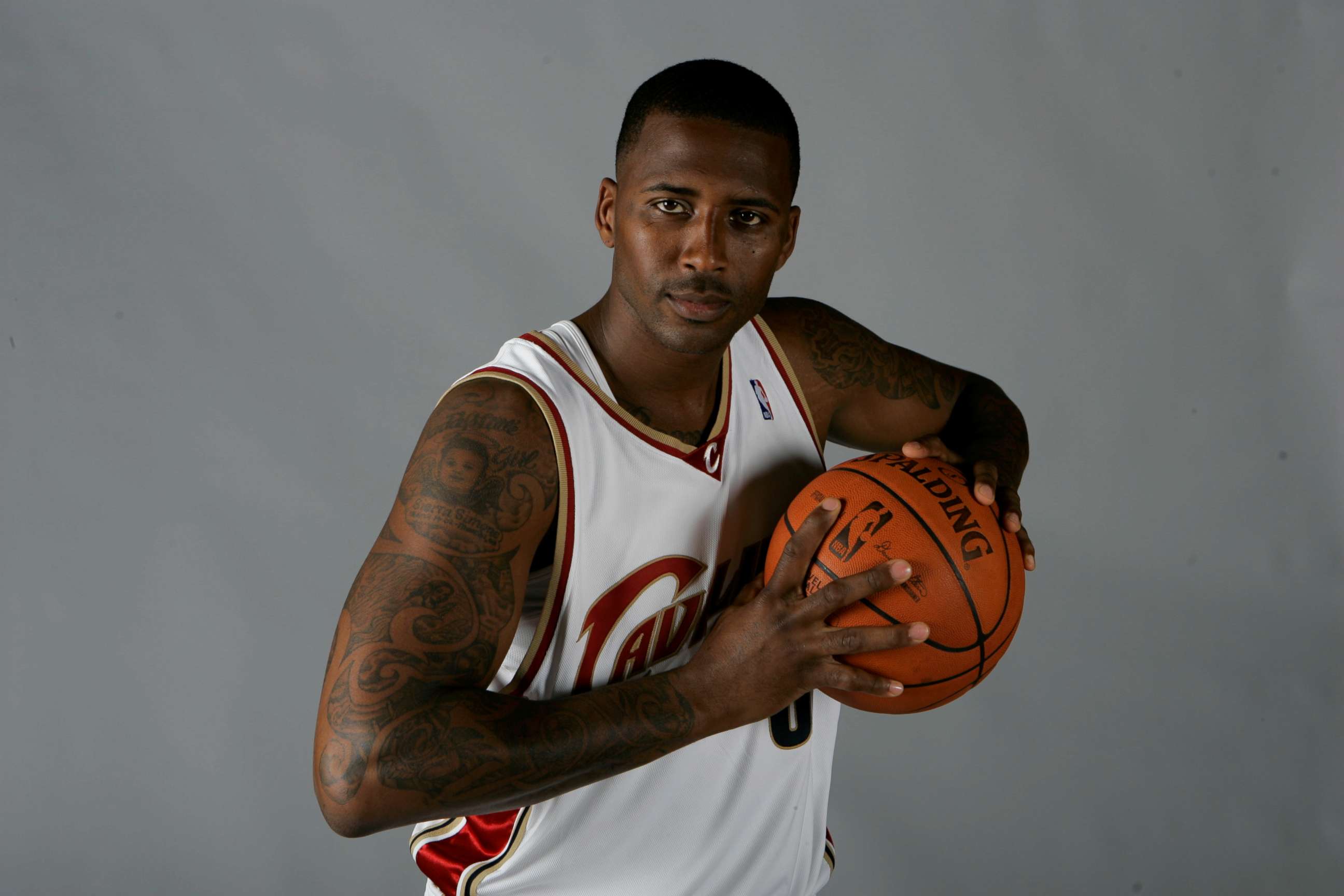PHOTO: Cleveland Cavaliers' Lorenzen Wright is picturedat the team's media day, Sept. 29, 2008, in Independence, Ohio. 