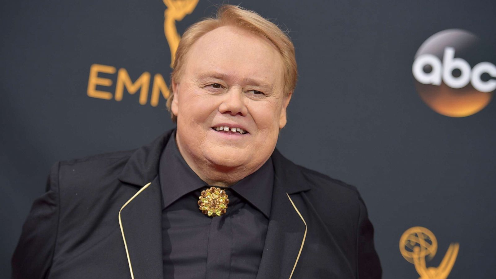 PHOTO: Actor-comedian Louie Anderson appears at the 68th Primetime Emmy Awards in Los Angeles on Sept. 18, 2016.