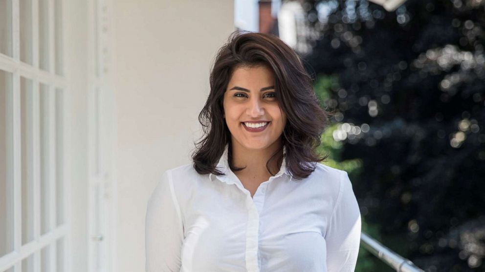 FILE PHOTO: Saudi women's rights activist Loujain al-Hathloul is seen in this undated handout picture. 