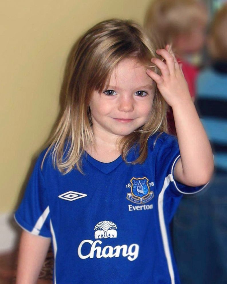 PHOTO: This undated file photo shows Madeleine McCann who disappeared in 2007 while on a family holiday in Portugal.