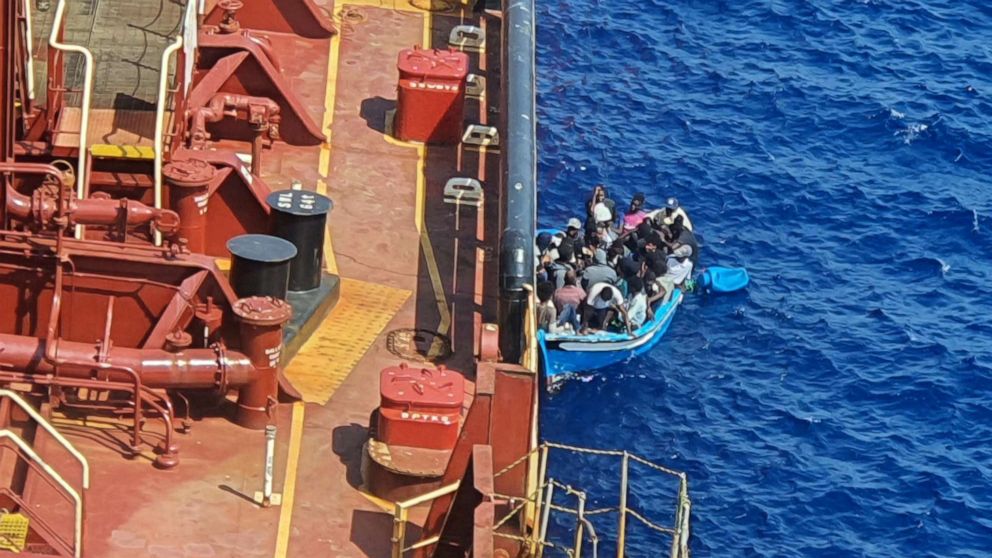 Migrants stuck in limbo over a month aboard rescue ship - ABC News