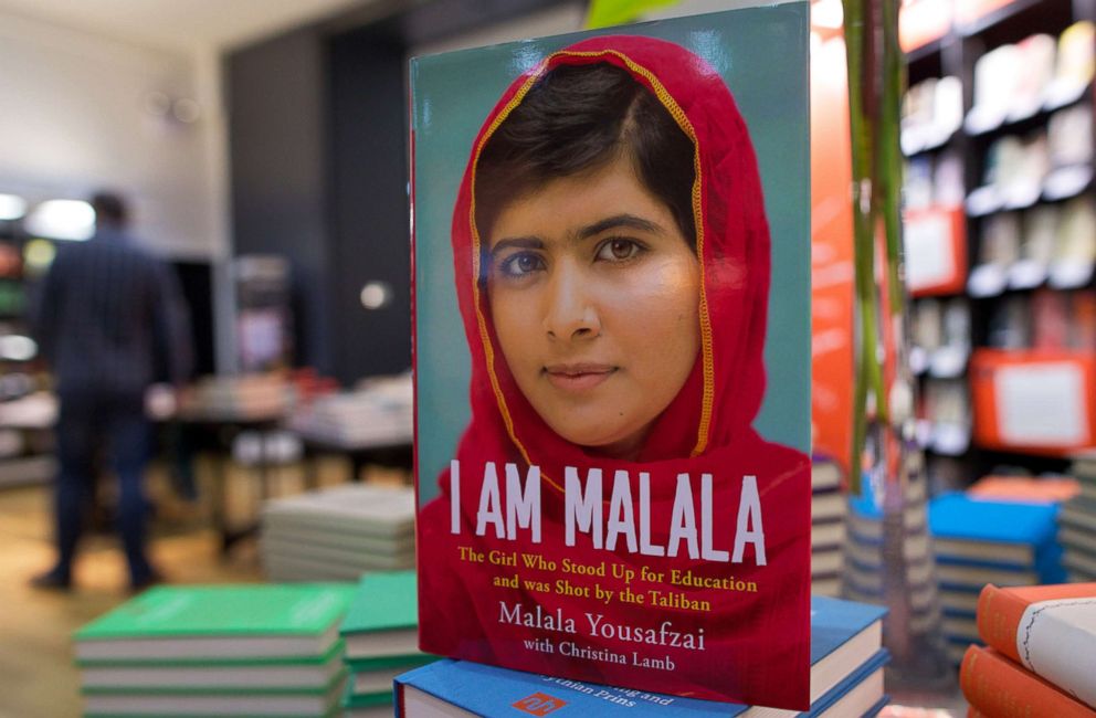 PHOTO: Copies of an autobiography by Pakistani schoolgirl Malala Yousafzai, entitled 'I am Malala' are pictured in a book store in London, Oct. 8, 2013.