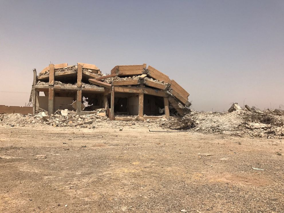 PHOTO: In March, the U.S.-led coalition struck a school near Raqqa that housed a large number of civilians, says Human Rights Watch.
