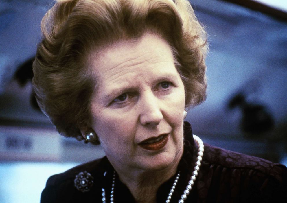 PHOTO: Margaret Thatcher is pictured in a 1969 file photo.
