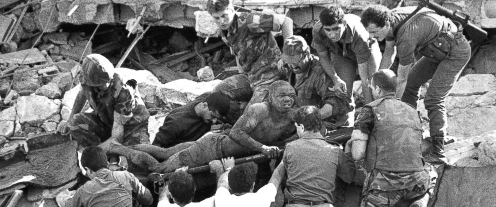 A look back at the deadly 1983 Marine barracks bombing in Beirut - ABC News