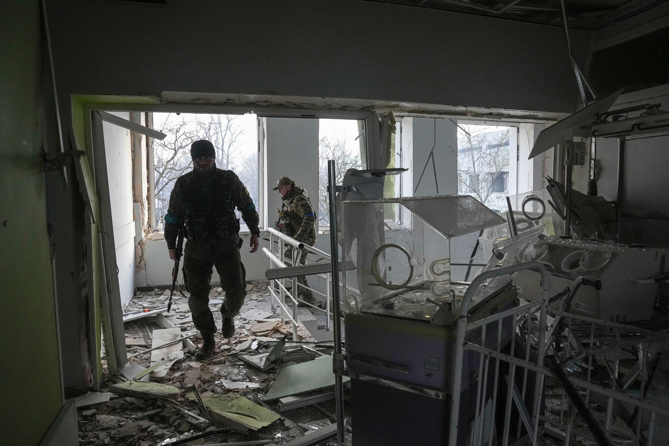 Mariupol children's hospital destroyed in targeted attack, Ukrainian ...