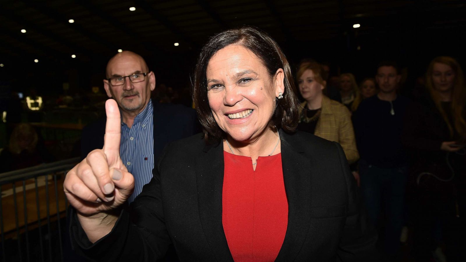 Mary Lou MCDONALD. Toiréasa Ferris Sinn Fein.