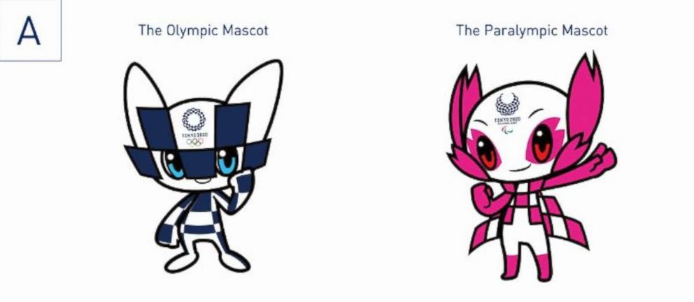 PHOTO: One of the three choices for the Tokyo 2020 Olympic Mascots.