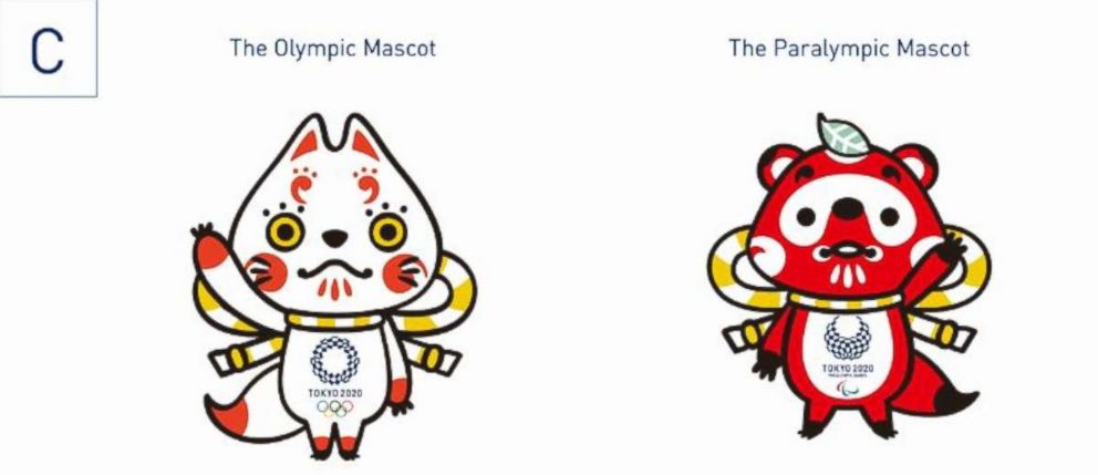 PHOTO: One of the three choices for the Tokyo 2020 Olympic Mascots.