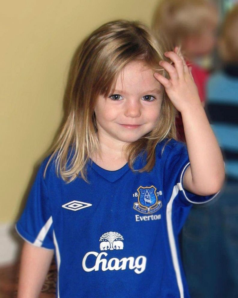 PHOTO:Madeleine McCann is seen here in an undated file photo.