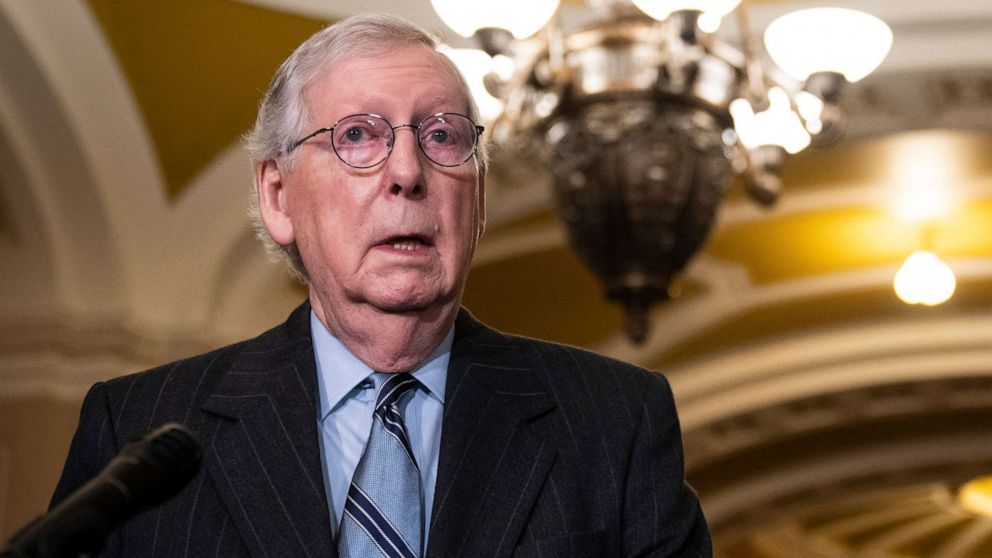 McConnell again casts doubt on Trump's 2024 prospects after his call to