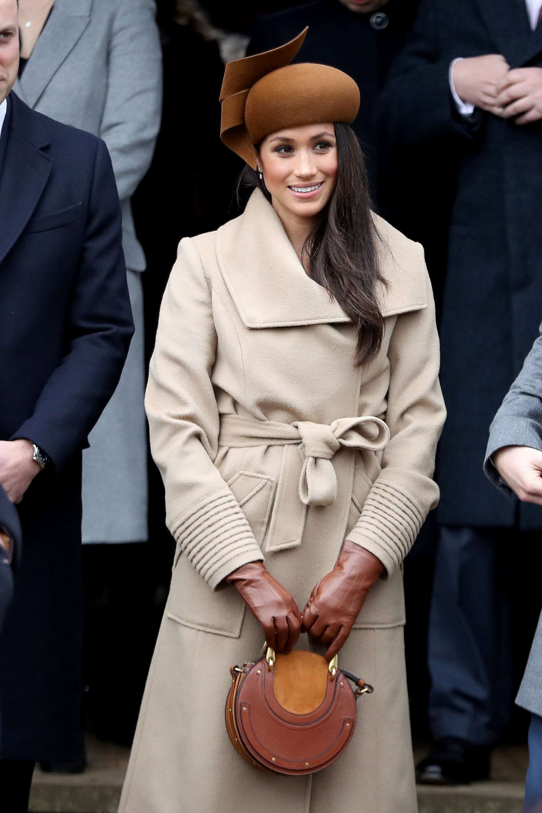 PHOTO: Meghan Markle attends Christmas Day Church service at Church of St Mary Magdalene, Dec. 25, 2017, in King's Lynn, England. 
