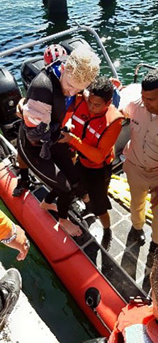 PHOTO: A 23-year-old U.S. citizen was attacked by a shark while diving off the coast of Baja California Sur, Mexico, Nov. 11, 2019.