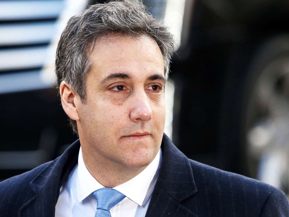 PHOTO: Michael Cohen, President Donald Trumps former personal attorney arrives at federal court for his sentencing hearing in New York City, Dec. 12, 2018.