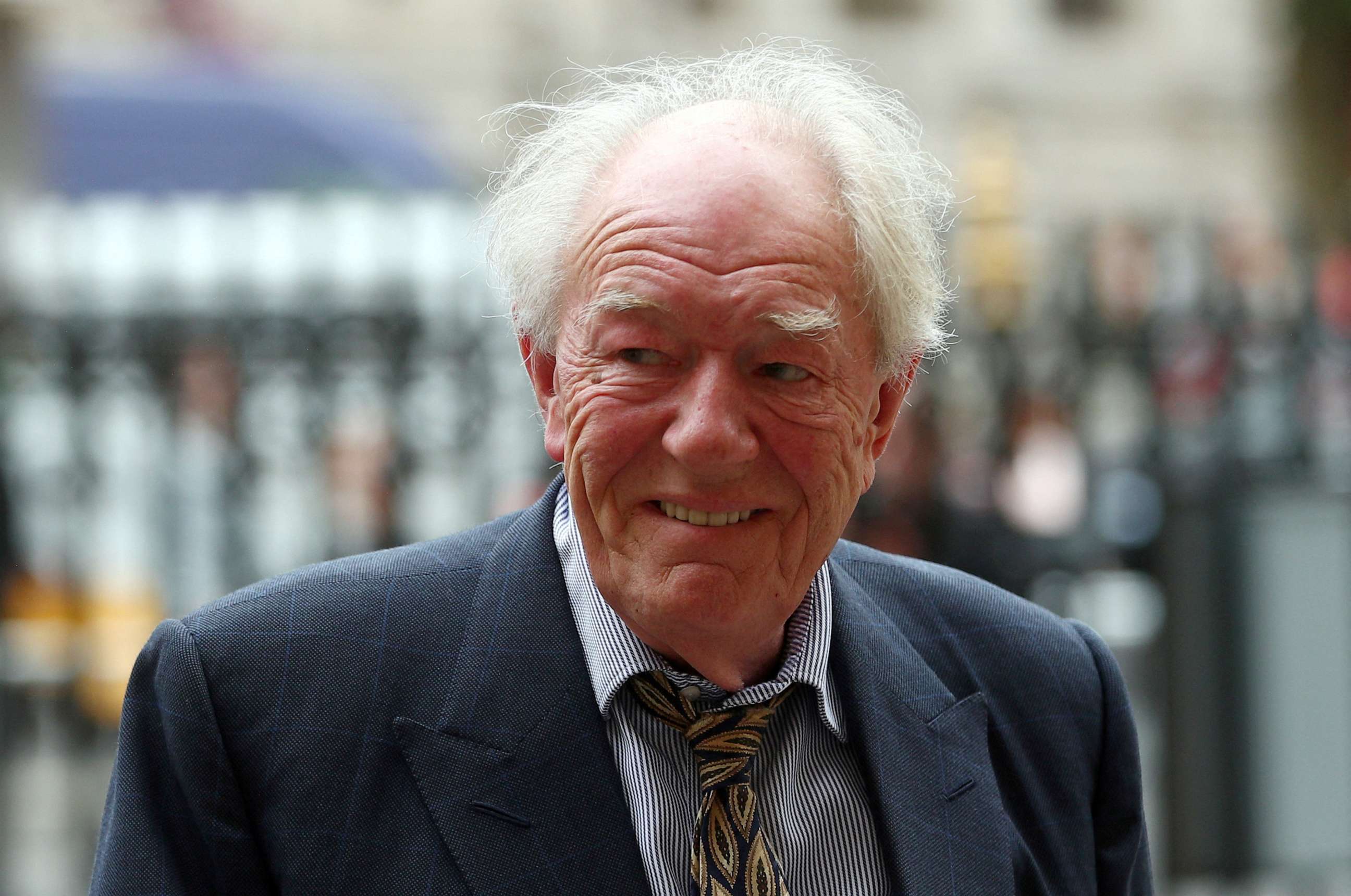 FILE PHOTO: Actor Michael Gambon attends a Service of Thanksgiving for Sir Peter Hall at Westminster Abbey in London, Britain, September 11, 2018.